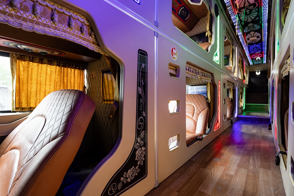 Cho thuê xe giường nằm 22 cabin đôi VIP 